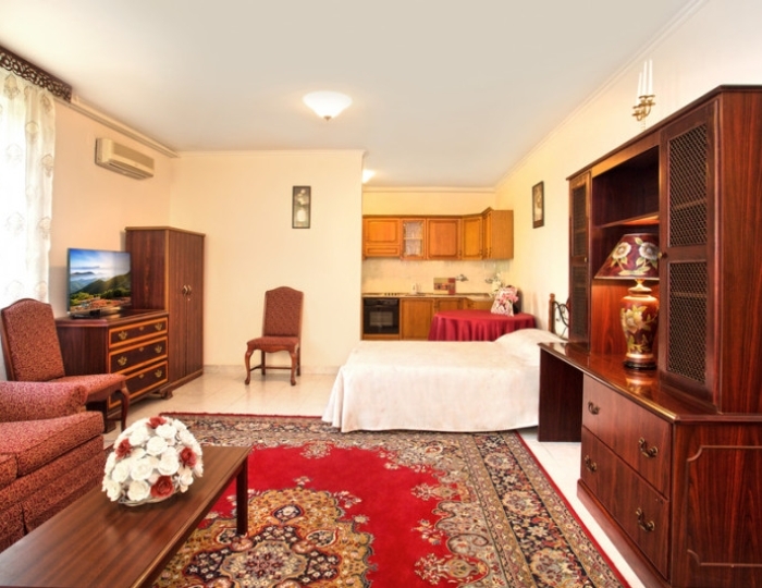 Стандартный 2-местный без балкона TWIN/DBL  (2-я территория) - Санаторий «Октябрьский» Сочи РЖД-Здоровье