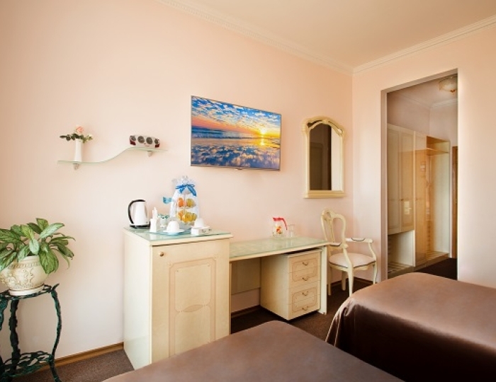 Стандартный 2-местный TWIN 1-комнатный основная территория - Санаторий «Октябрьский» Сочи РЖД-Здоровье