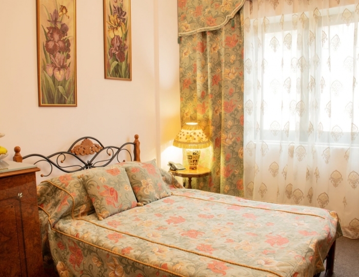 Стандартный 1-местный без балкона 2 корпус, основная территория - Санаторий «Октябрьский» Сочи РЖД-Здоровье